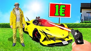 ALLES was ich TREFFE kostet 1€ in GTA 5 RP [upl. by Nnayt]