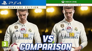 FIFA 18 PS4 Vs Xbox One [upl. by Ybbed]