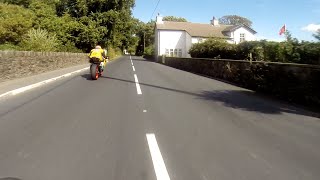 Kamil Holan Manx Grand Prix 2014 Senior race [upl. by Retsehc693]