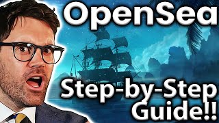 Opensea Complete Beginners Guide Finding GEM NFTs 💎 [upl. by Moya]