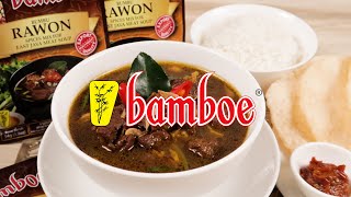 Bamboe East Java Meat Soup  Bamboe Rawon [upl. by Yrro634]