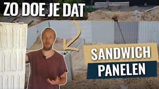 Vijver of zwemvijver maken met sandwichpanelen  DIY zwemvijver en vijverbouw [upl. by Pip]