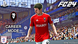 Salford City Career Mode Season 1 EFL League Two Episode 1  Realistic Graphic Gameplay  FC24  PS5 [upl. by Corby]