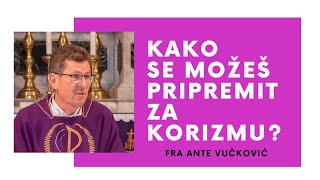 Prvi dan trodnevne korizmene duhovne obnove  fra Ante Vučković [upl. by Llerdnad]