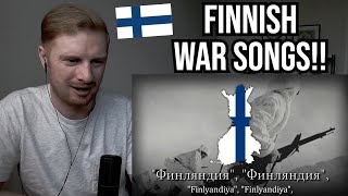 Reaction To Finnish Patriotic Songs [upl. by Boggs467]