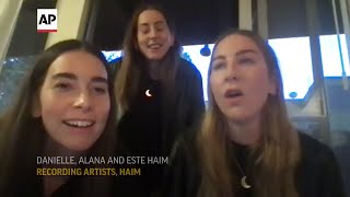 HAIM Grammys will be a celebration win or lose [upl. by Kalikow112]