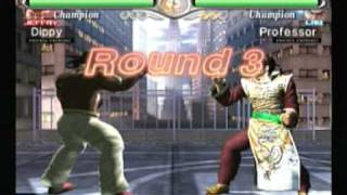 VF4 EVO Disc Replay  Jeffry vs Lau [upl. by Idnyc]