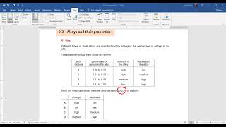 Alloy and properties MCQ 1 [upl. by Demeter]