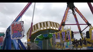 Florida State Fair  Freak Out Ride  4k Video [upl. by Alfredo]