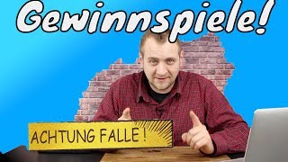 âŒGEWINNSPIELE GEWINNEN  DIE TRICKS  so klappt es [upl. by Aniroz]