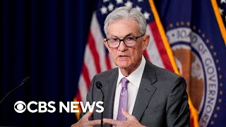 Jerome Powell speaks after Fed lower rates by 05 percentage points  full video [upl. by Fredi]