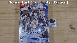 Unboxing Norn9 Last Era Limited Edition Switch [upl. by Ised]