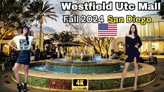 UTC Mall San Diego 4K Walking Tour  Stunning Views amp Shopping UTC Mall 4K [upl. by Bael]