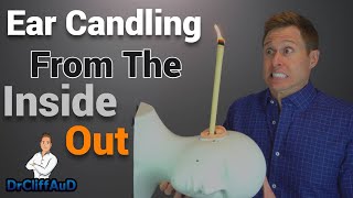 Ear Candle Wax Removal Experiment  See INSIDE the Ear Canal while Ear Candling 😮 [upl. by Dahs]