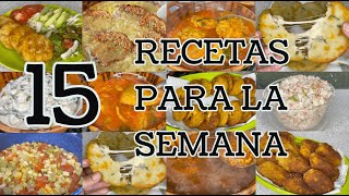 15 COMIDAS ECONÓMICAS parati viral parati fypシ recetas fyp fypシ゚viral viral [upl. by Rayburn]