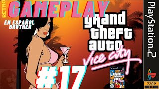 Grand Theft Auto Vice City Gameplay 17 la imprenta en Español Brother Playstation 2 [upl. by Ak866]