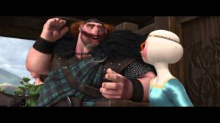 Brave Indomable  Escena Mérida con arco y flecha  Disney · Pixar Oficial [upl. by Lashond]