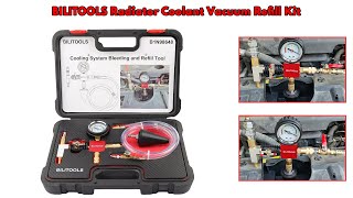 Radiator Coolant Vacuum Purge amp Refill Kit Universal Cooling System Radiator Refiller [upl. by Inavoig559]