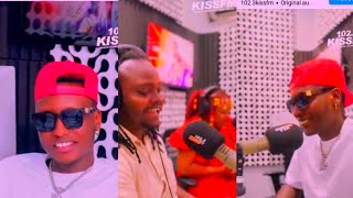 IREBERE DAVIS D SHINE BOY ibintu akoreye kuri KISS FM🎶😲 [upl. by Swords]