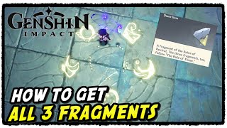 Genshin Impact Gather All 3 Fragments Puzzle Guide Genshin Impact 24 [upl. by Truelove209]