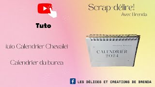 Tuto Calendrier Chevalet [upl. by Gaye]