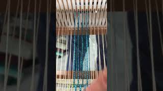 Yes you can use metallic threads in weaving [upl. by Wamsley]