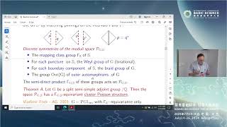 ALEXANDER BORIS Goncharov Quantum symmetry via Quantum Geometry of moduli spaces ICBS2024 [upl. by Riess701]