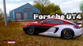 FORZA HORIZON 4  Porsche GT4  Logitech g29 Steering Wheel NO COMMENTARY [upl. by Aciretehs]