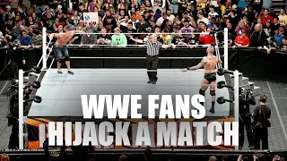 10 Times WWE Fans Hijacked A Match [upl. by Ilene]