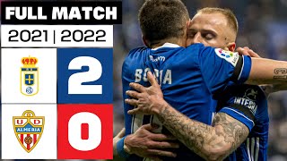 Real Oviedo 20 UD Almería  PARTIDO COMPLETO  LALIGA HYPERMOTION 20212022 [upl. by Aivlys]