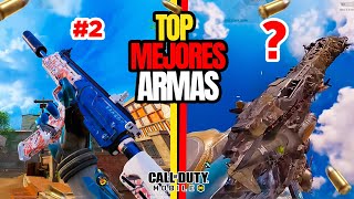 LAS 10 MEJORES CLASES DE ARMAS PARA RANKED EN COD MOBILE [upl. by Prisca910]