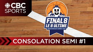 U Sports Mens Basketball National Championship Consolation Semifinal  1  CBC Sports [upl. by Garcon157]