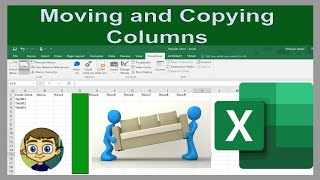 Moving and Copying Columns in Excel [upl. by Zenitram123]