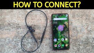 How To Connect Bluetooth Headphones To Mobile  how to use bluetooth earphones  headphones [upl. by Gievlos]