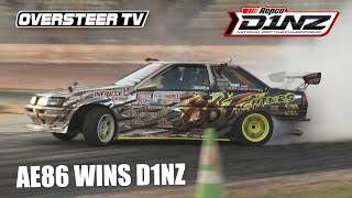 Crazy SR20 Powered AE86 Wins 2024 D1NZ ProSport Drift Series [upl. by Atteinotna309]