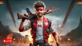 🔴LIVE  BNL FREE FIRE  RANKED NEW MOUSE [upl. by Natam952]