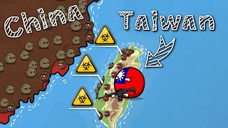 Zombies in Asia  Episode 8 TAIWAN  Countryballs [upl. by Everett]