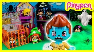 PINYPON HALLOWEEN 🎃👻💀 Los PINYMONSTER secuestran a los Hermanos PINYPON  Juguetes en español [upl. by Nabla]