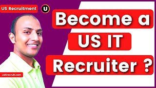 Want to become a US IT Recruiter🙋‍♂️  Want to start a career in US Recruitment🔥  usitrecruit🌀 [upl. by Jonis]