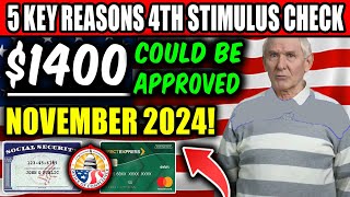 ARE YOU WANT STIMULUS BACK 5 REASONS THAT COULD GIVE YOU 1400 STIMULUS CHECK THIS MONTH [upl. by Kuebbing]