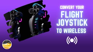 Convert Your Flight Joysticks to Wireless using Raspberry Pi starcitizen flysimulator [upl. by Auqeenwahs426]