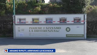 Ariano arrivano le ecoisole informatizzate In funzione dal 22 ottobre [upl. by Eemia]