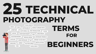 25 Technical Photography Terms Every Beginner Must Know [upl. by O'Malley829]