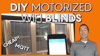 Motorize and Automate your Blinds for 10 WiFi [upl. by Thomajan]