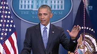 President Obama Holds his Final Press Conference [upl. by Solnit]