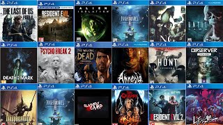 Top 36 Best PS4 Horror Games Must Watch Part 1 [upl. by Zamir]