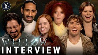 Willow Interviews  Ellie Bamber Erin Kellyman Tony Revolori Ruby Cruz amp More [upl. by Enak]