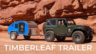 OffRoad Camping Trailer Tour  2022 Timberleaf Pika Teardrop [upl. by Nabatse413]