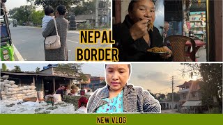 priya Nepal border visiting vlog today ❤️नेपाल बॉर्डर में आईहू में gorkhaarmyfamilylife [upl. by Semaj]