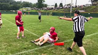 Pottsville versus Mount Carmel football scrimmage clips 081724 [upl. by Kcire]